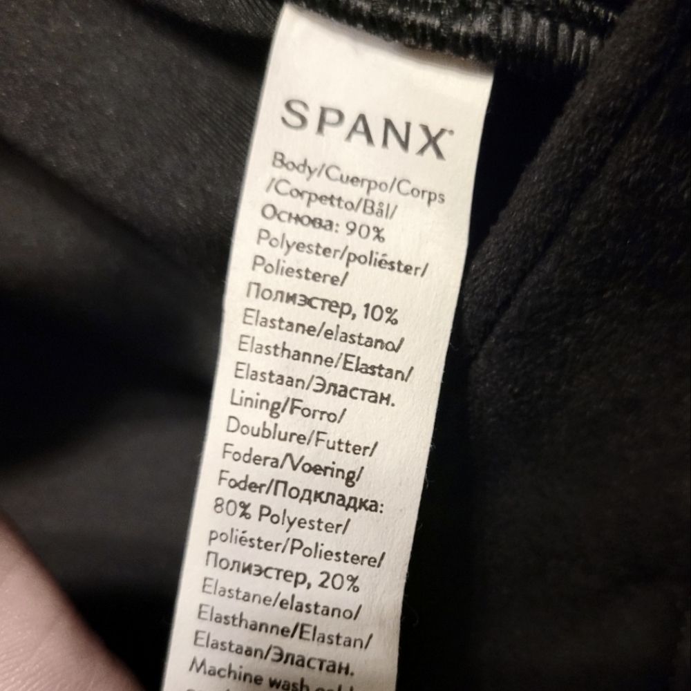 Spanx The Perfect Pants Suede High Rise Flare Pants Black Size S - Picture 8 of 9